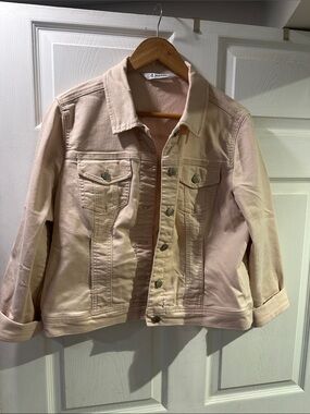 d. jeans Girls' Pale Pink Denim Jacket